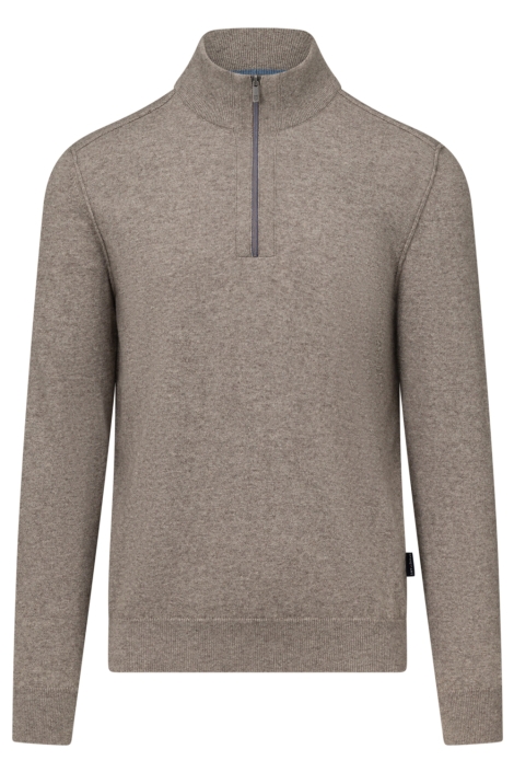 State of Art bruine heren trui | Vooraanzicht