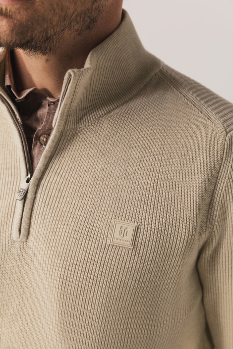 State of Art beige heren trui | Unique Selling Point