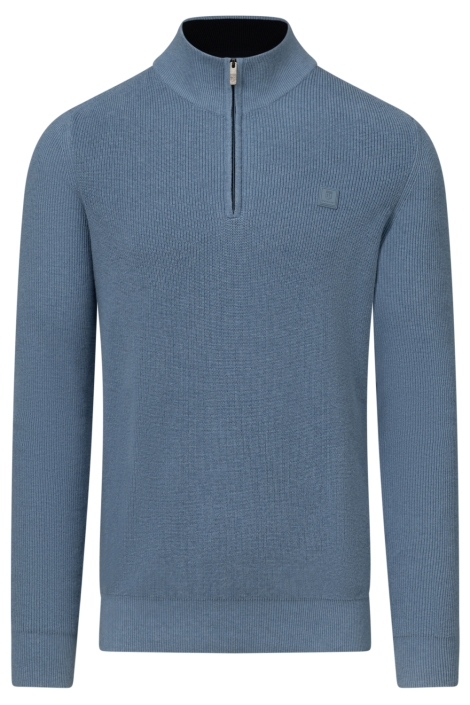 State of Art blauwe heren trui | Vooraanzicht