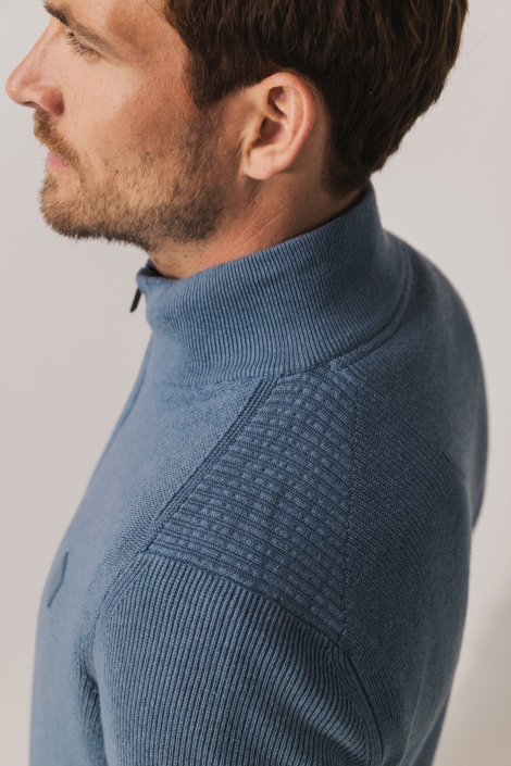 State of Art blauwe heren trui | Unique Selling Point