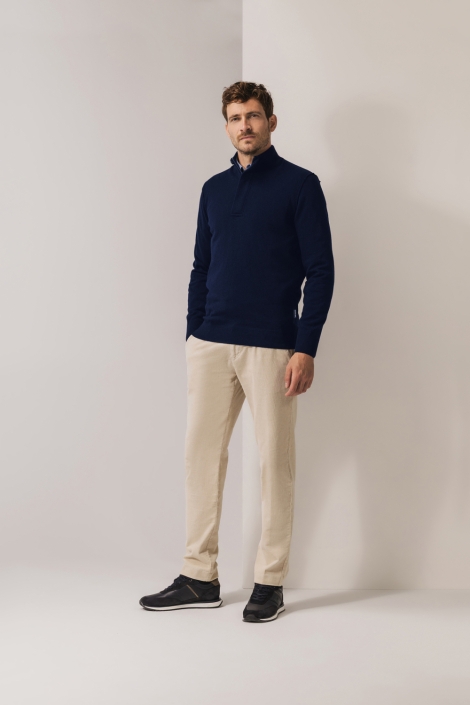 State of Art blauwe heren trui | Model