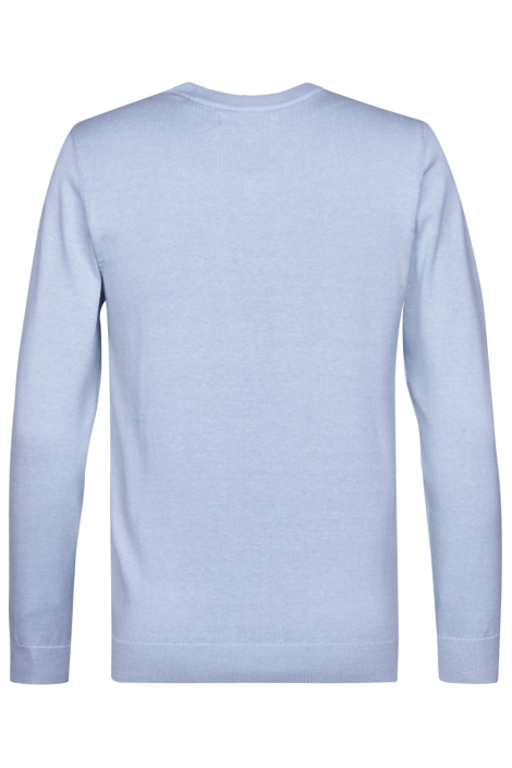 Petrol Industries blauwe heren trui | Achteraanzicht