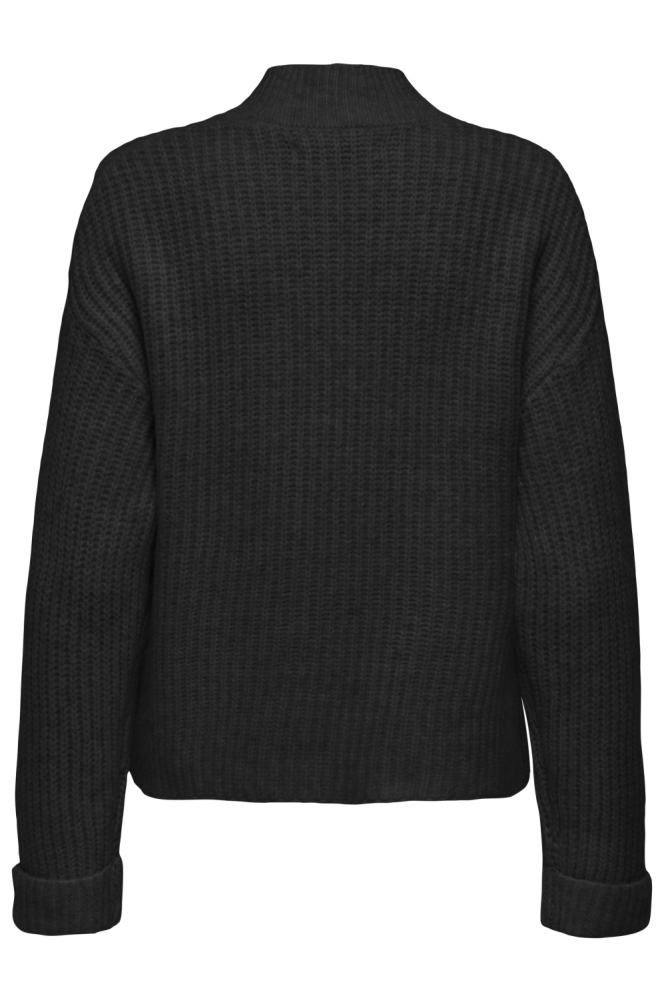 Only zwarte dames trui | Achteraanzicht