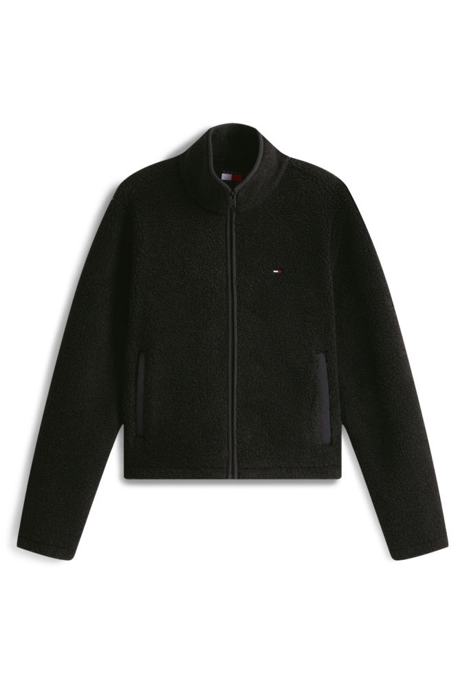 Tommy Jeans zwarte dames vest | Vooraanzicht