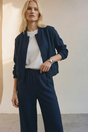 Vero Moda vmmelaney ls bomber exp Blauw