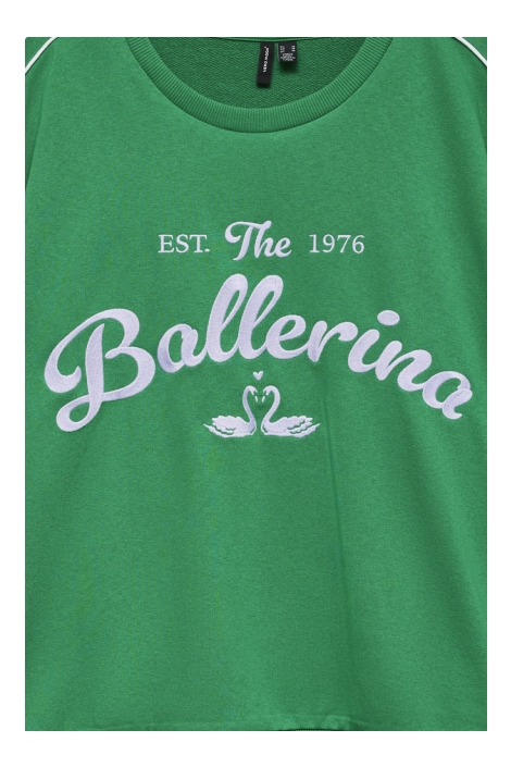 Vero Moda groene dames trui | Close up