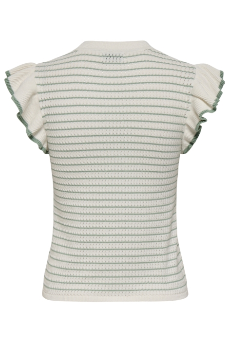 Jacqueline de Yong witte dames top | Achteraanzicht