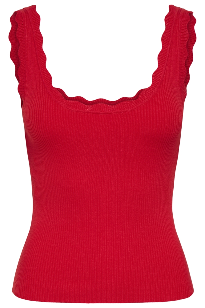 Jacqueline de Yong rode dames top | Vooraanzicht