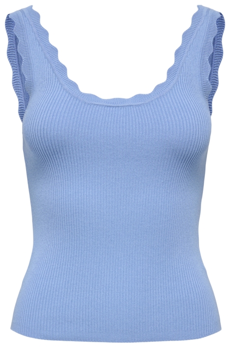 Jacqueline de Yong blauwe dames top | Vooraanzicht