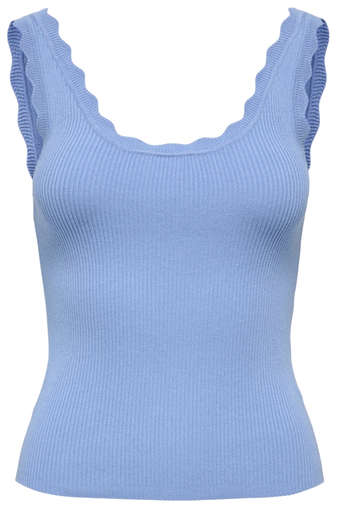 Jacqueline de Yong blauwe dames top | Vooraanzicht