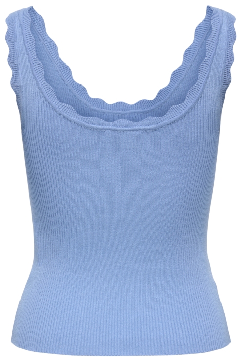 Jacqueline de Yong blauwe dames top | Achteraanzicht