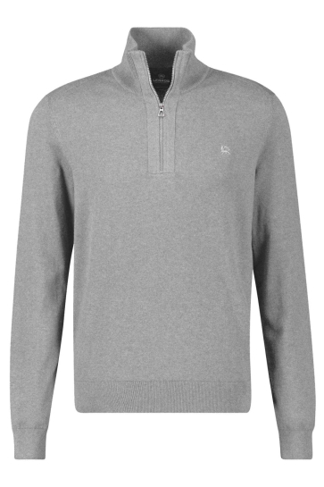 Lerros strick 1/1 arm Grijs