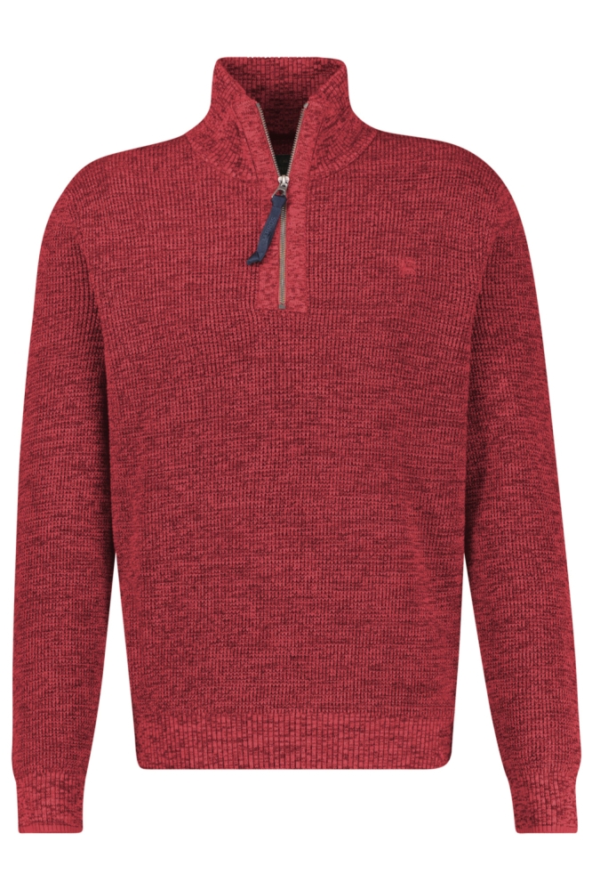 Lerros rode heren trui | Vooraanzicht