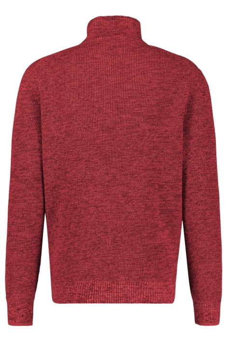 Lerros rode heren trui | Achteraanzicht