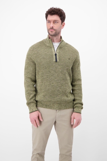 Lerros strick 1/1 arm Groen