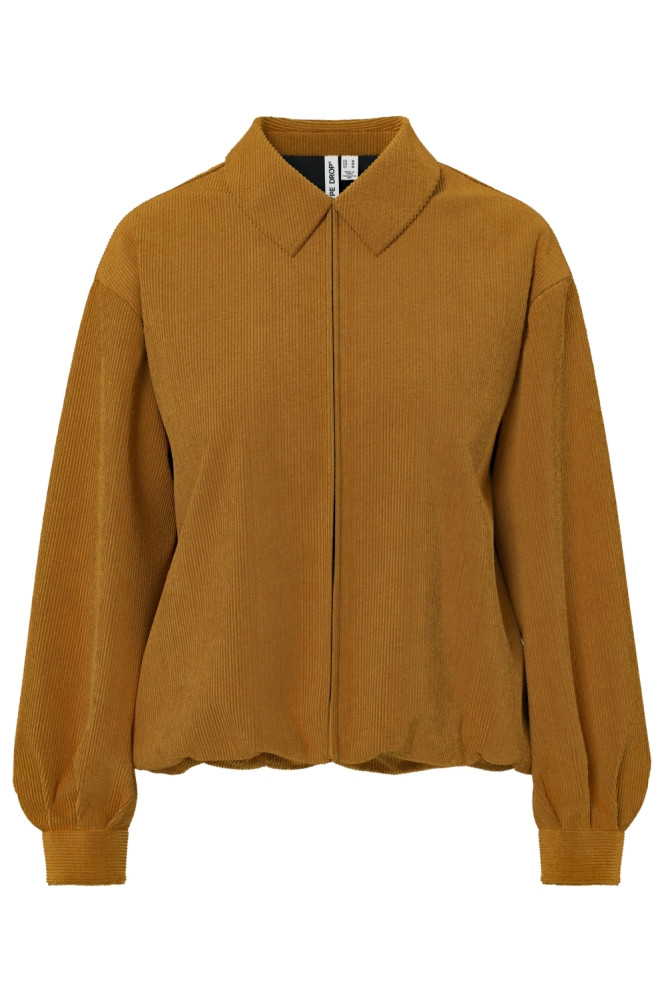 Hypedrop camel dames jas | Vooraanzicht