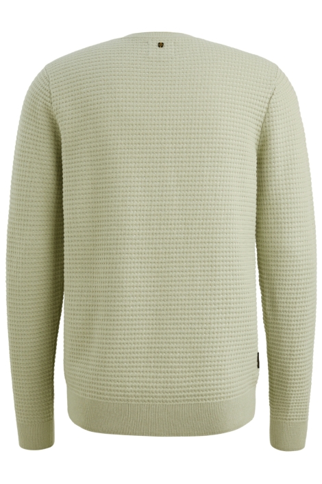 PME legend groene heren trui | Achteraanzicht