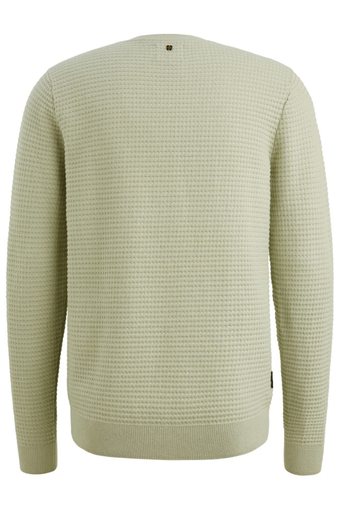 PME legend groene heren trui | Achteraanzicht