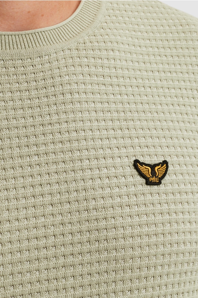 PME legend groene heren trui | Kleurstaal