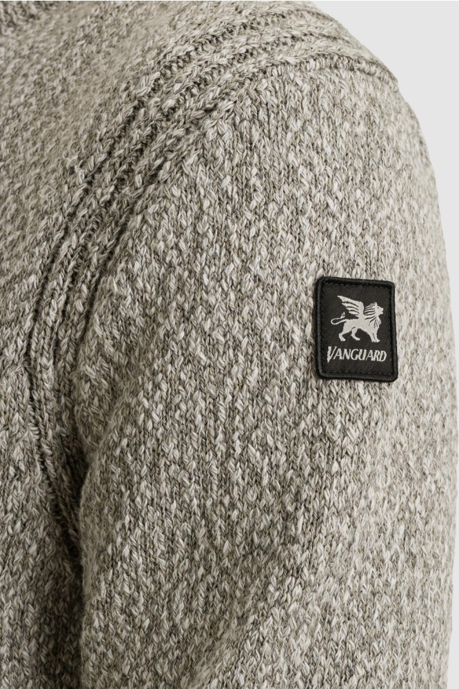Vanguard grijze heren trui | Close up