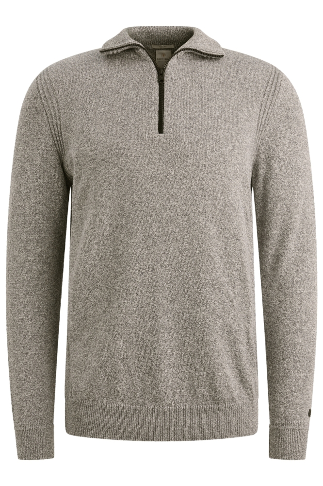 Cast Iron blauwe heren trui | Vooraanzicht