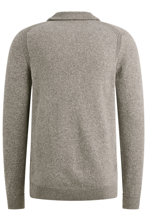 Cast Iron blauwe heren trui | Achteraanzicht