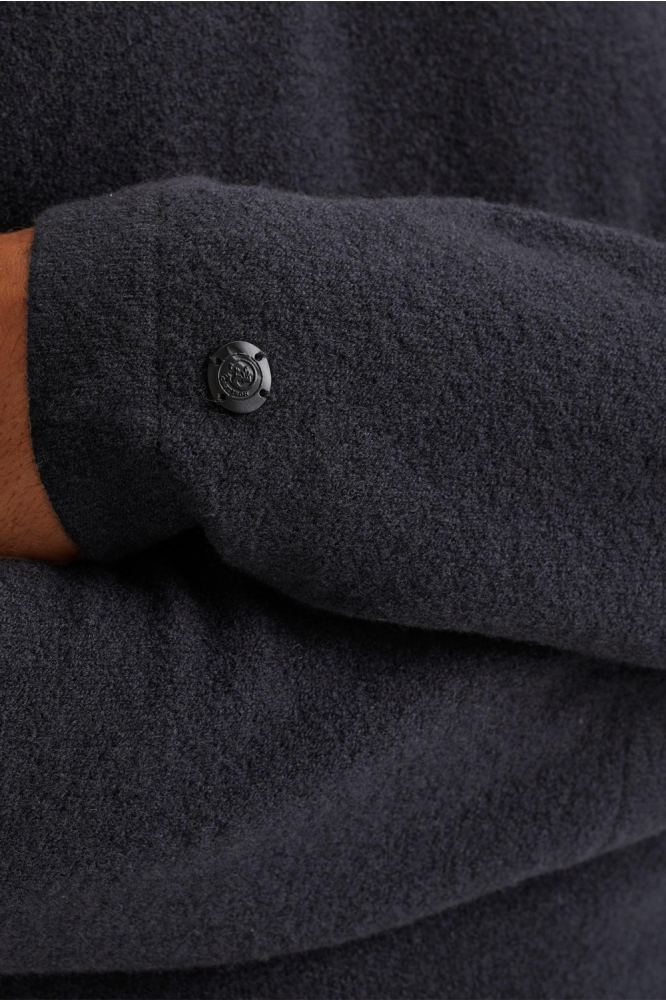 Cast Iron blauwe heren polo | Kleurstaal