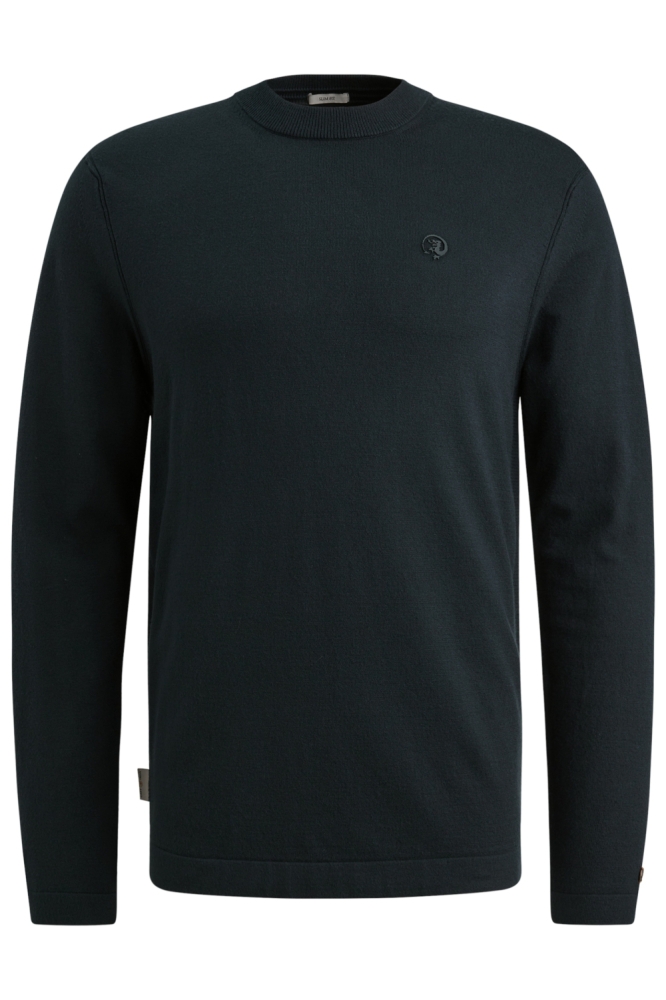 Cast Iron blauwe heren trui | Vooraanzicht