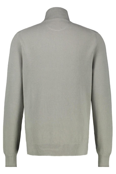 Lerros grijze heren trui | Achteraanzicht