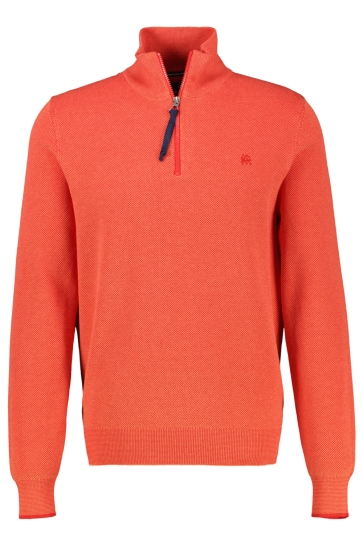 Lerros strick 1/1 arm Oranje