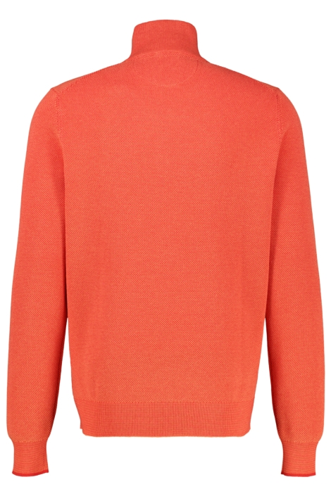 Lerros oranje heren trui | Achteraanzicht