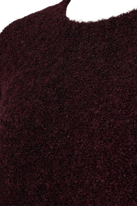 Freequent bordeaux dames trui | Close up