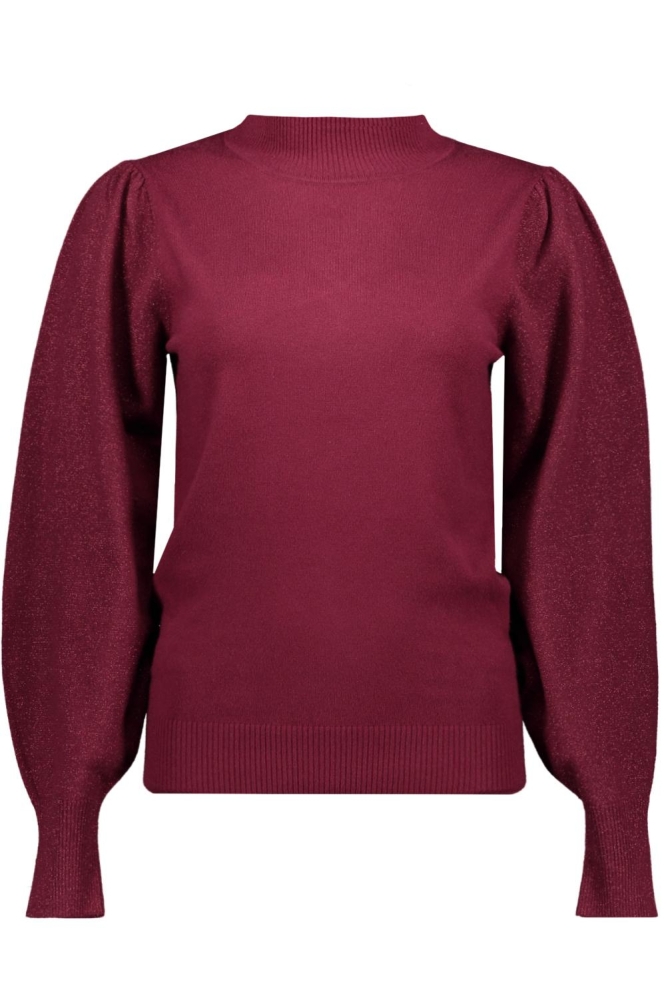 Zoso bordeaux dames trui | Vooraanzicht