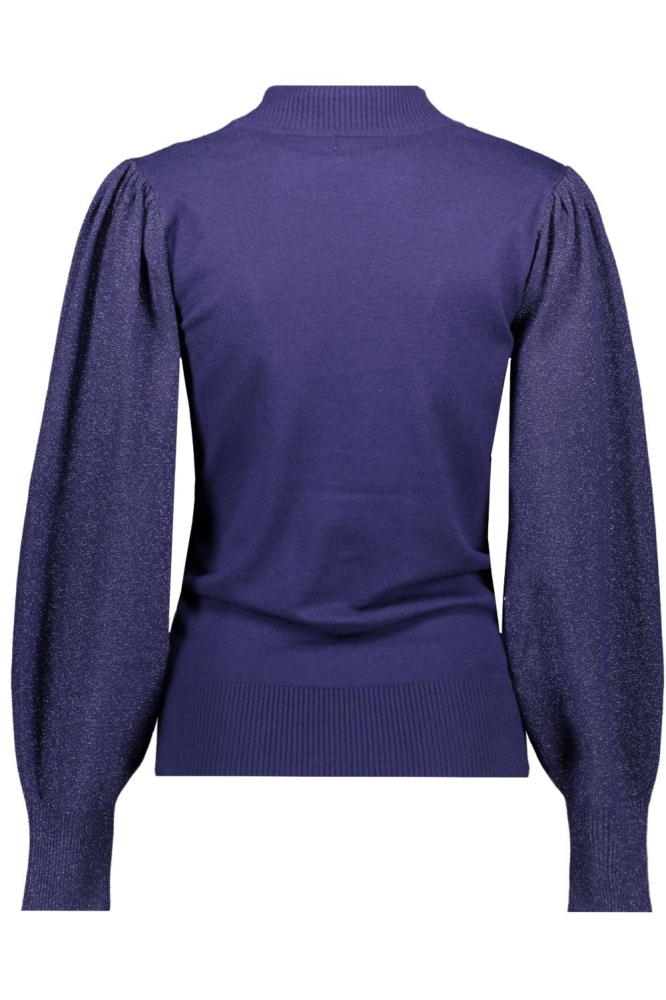 Zoso blauwe dames trui | Achteraanzicht