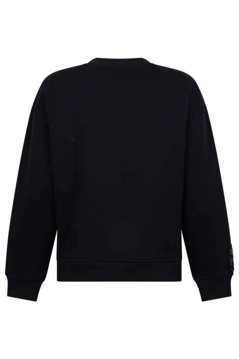 Zoso zwarte dames sweater | Achteraanzicht