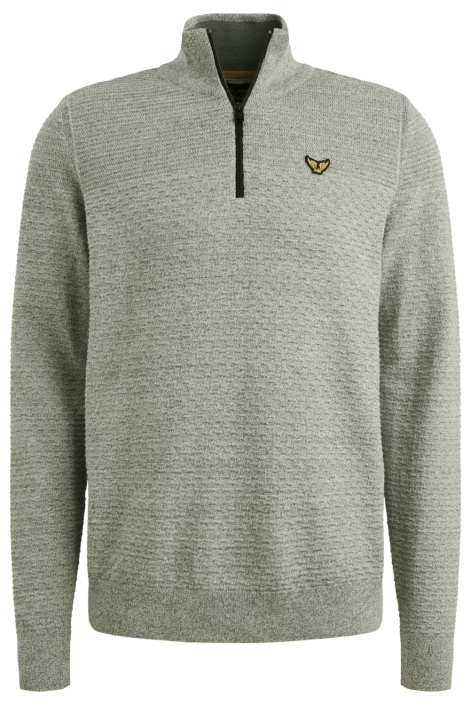 PME legend groene heren trui | Vooraanzicht