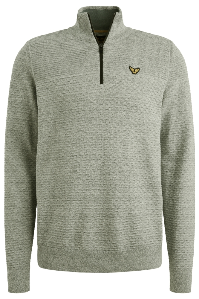 PME legend groene heren trui | Vooraanzicht