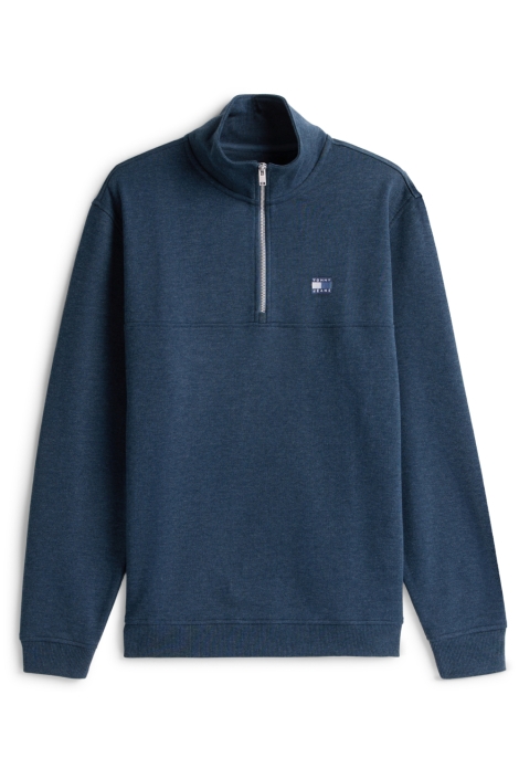 Tommy Jeans blauwe heren sweater | Vooraanzicht