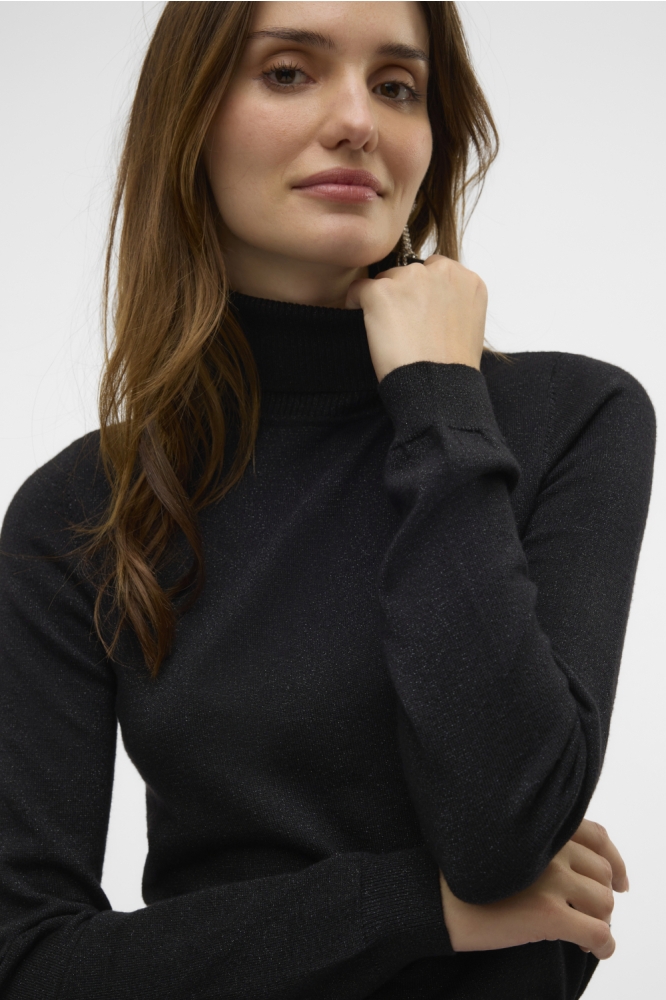 Vero Moda zwarte dames trui | Close up