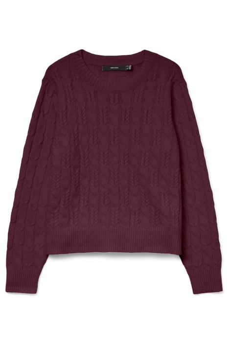 Vero Moda bordeaux dames trui | Vooraanzicht