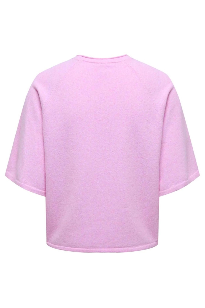 Only roze dames trui | Achteraanzicht
