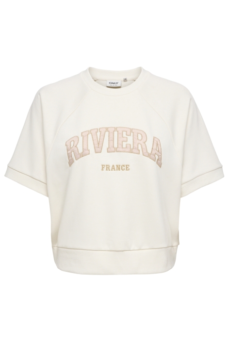 Only beige dames sweater | Vooraanzicht