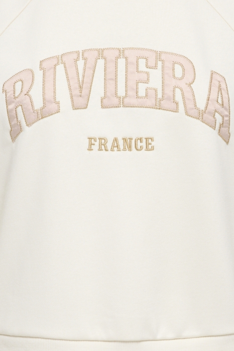 Only ecru dames t-shirt | Close up