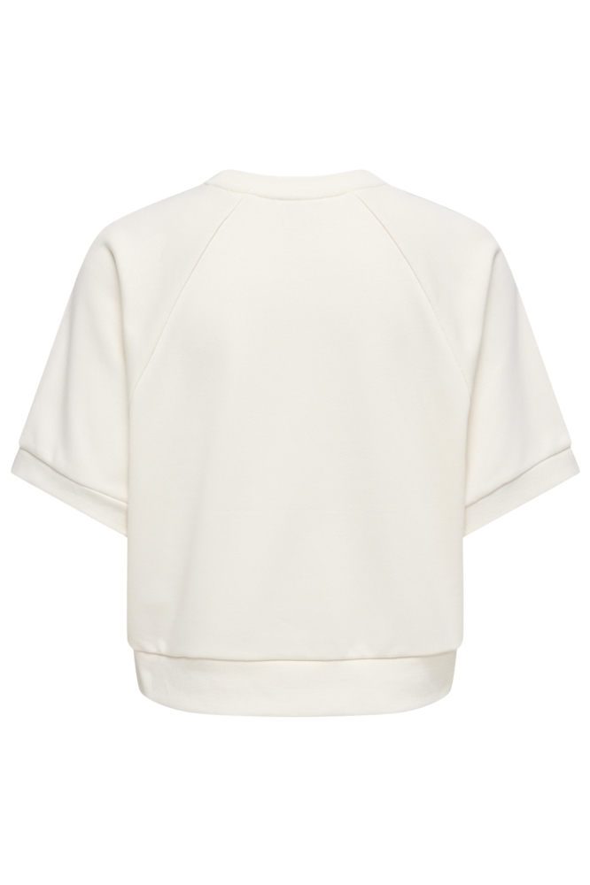 Only beige dames sweater | Achteraanzicht