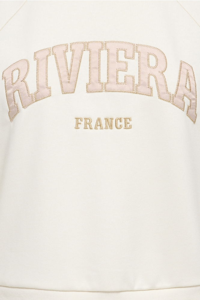 Only ecru dames t-shirt | Close up