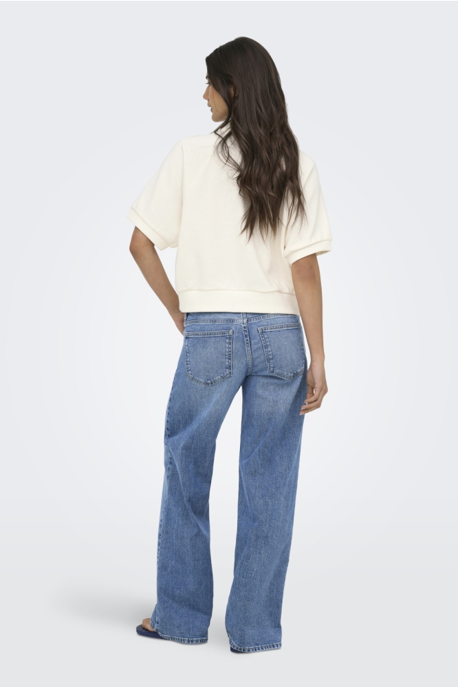 Only beige dames sweater | Model