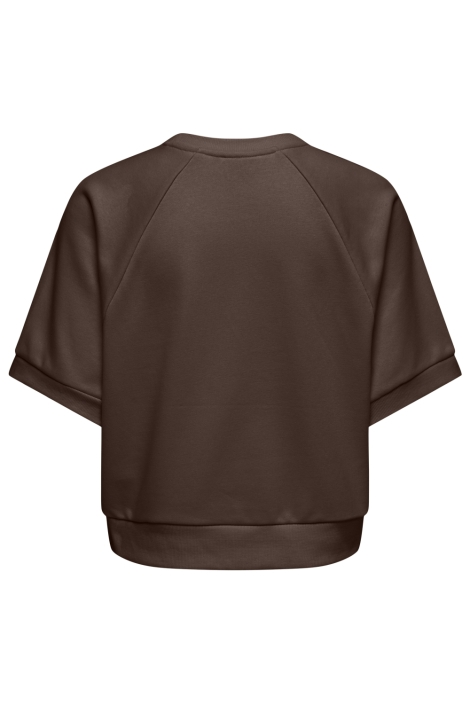 Only bruine dames sweater | Achteraanzicht