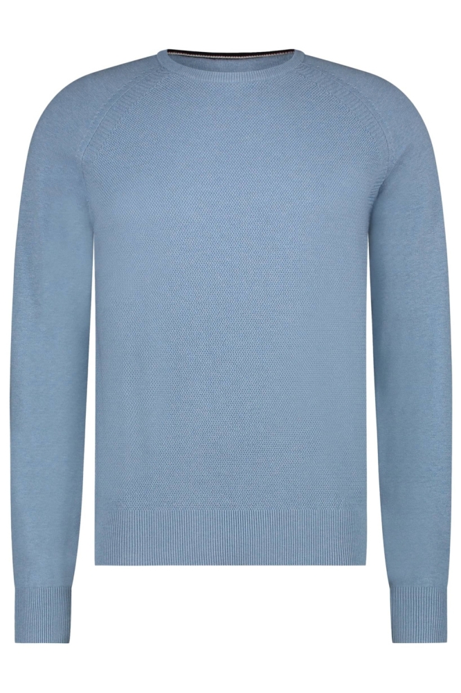 State of Art blauwe heren trui | Vooraanzicht