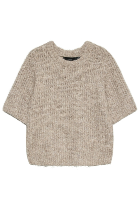 Vero Moda taupe dames trui | Vooraanzicht