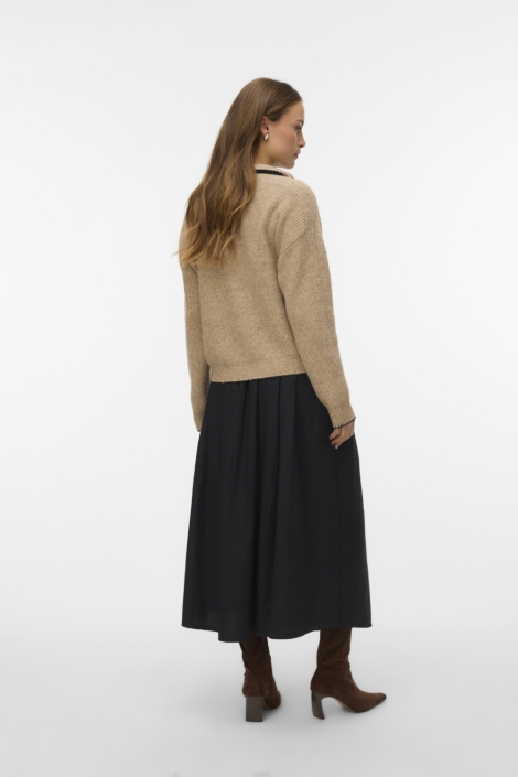 Vero Moda camel dames trui | Model